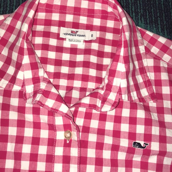 Vineyard Vines Button Down Shirt Size 0 - Picture 2 of 3